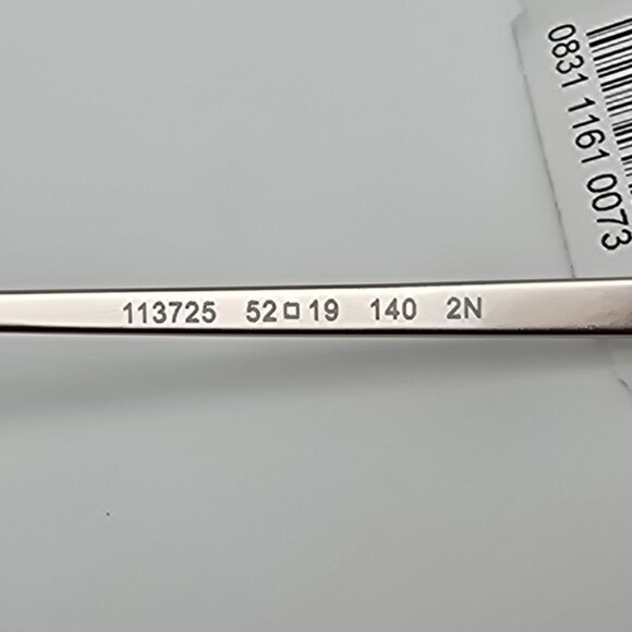 Michael Kors MK1030 113725 Grayton Silver Frame Teal Mirror Aviator Sunglasses - Picture 7 of 14